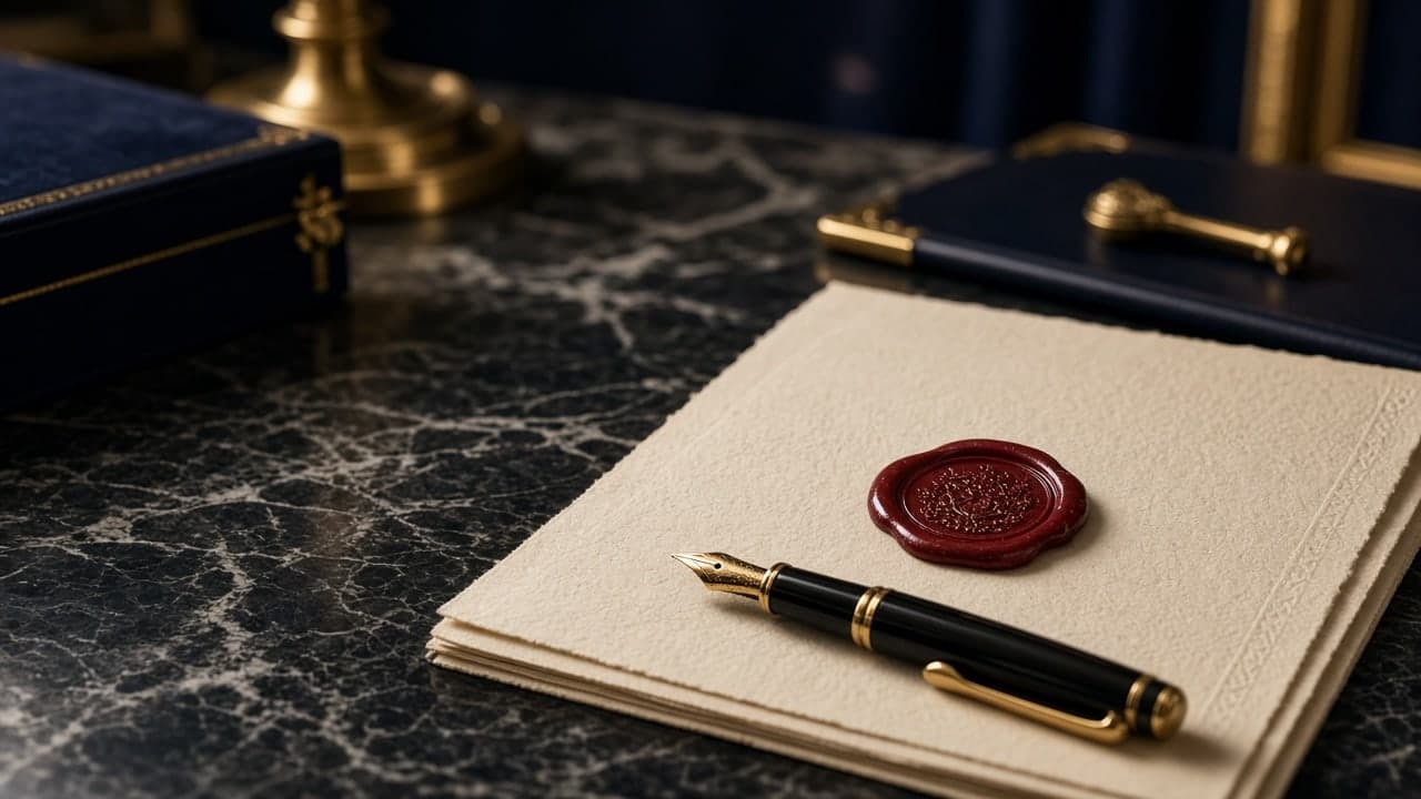 Official seal and documents for legalization