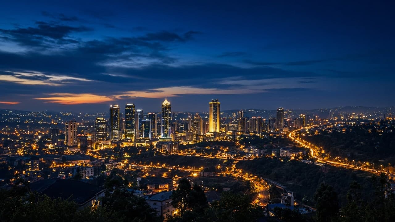 Modern Addis Ababa skyline