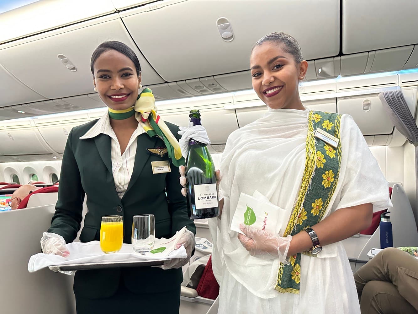 Ethiopian Airlines cabin crew